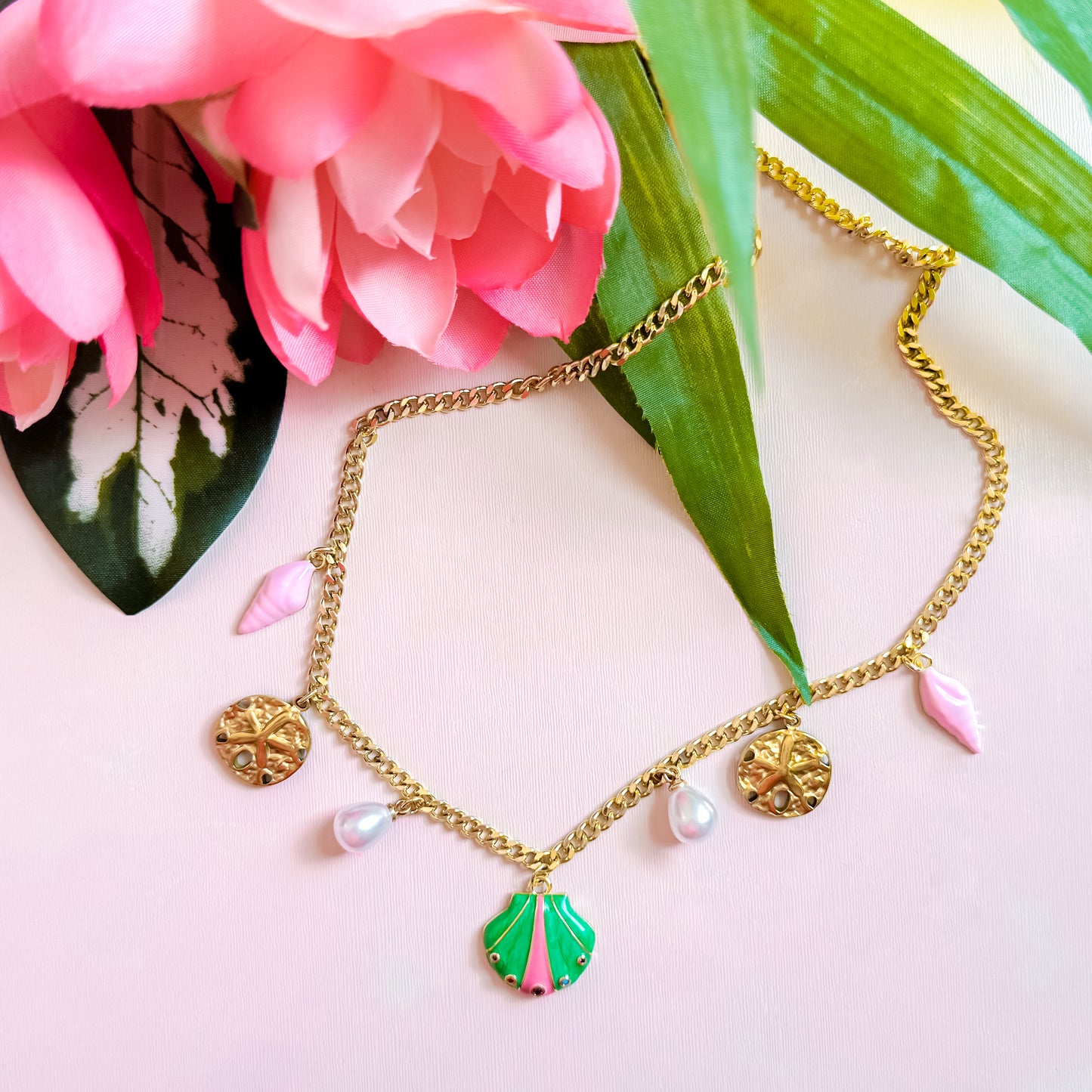 THE MERMAID LAGOON CHARM NECKLACE
