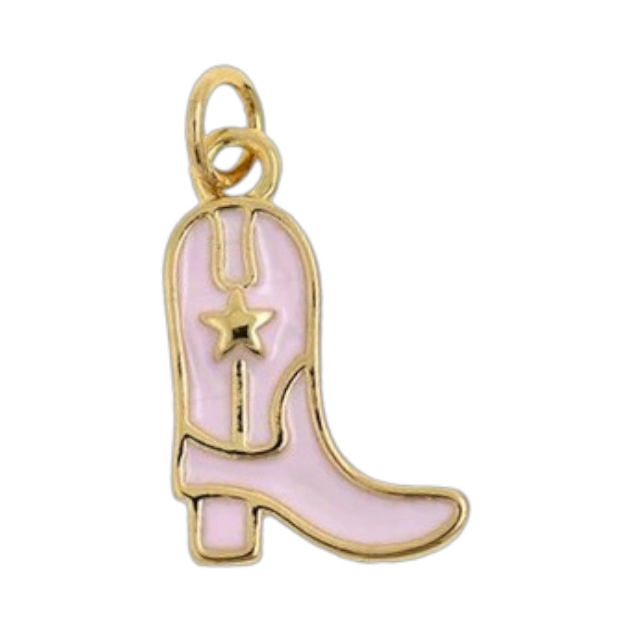 PINK BOOT CHARM