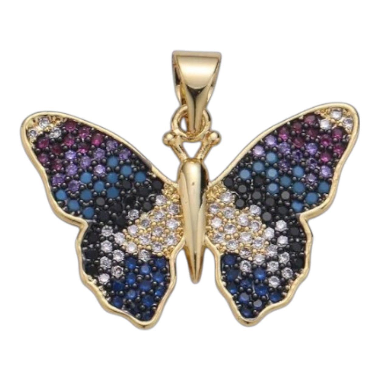 OMBRE BUTTERFLY CHARM