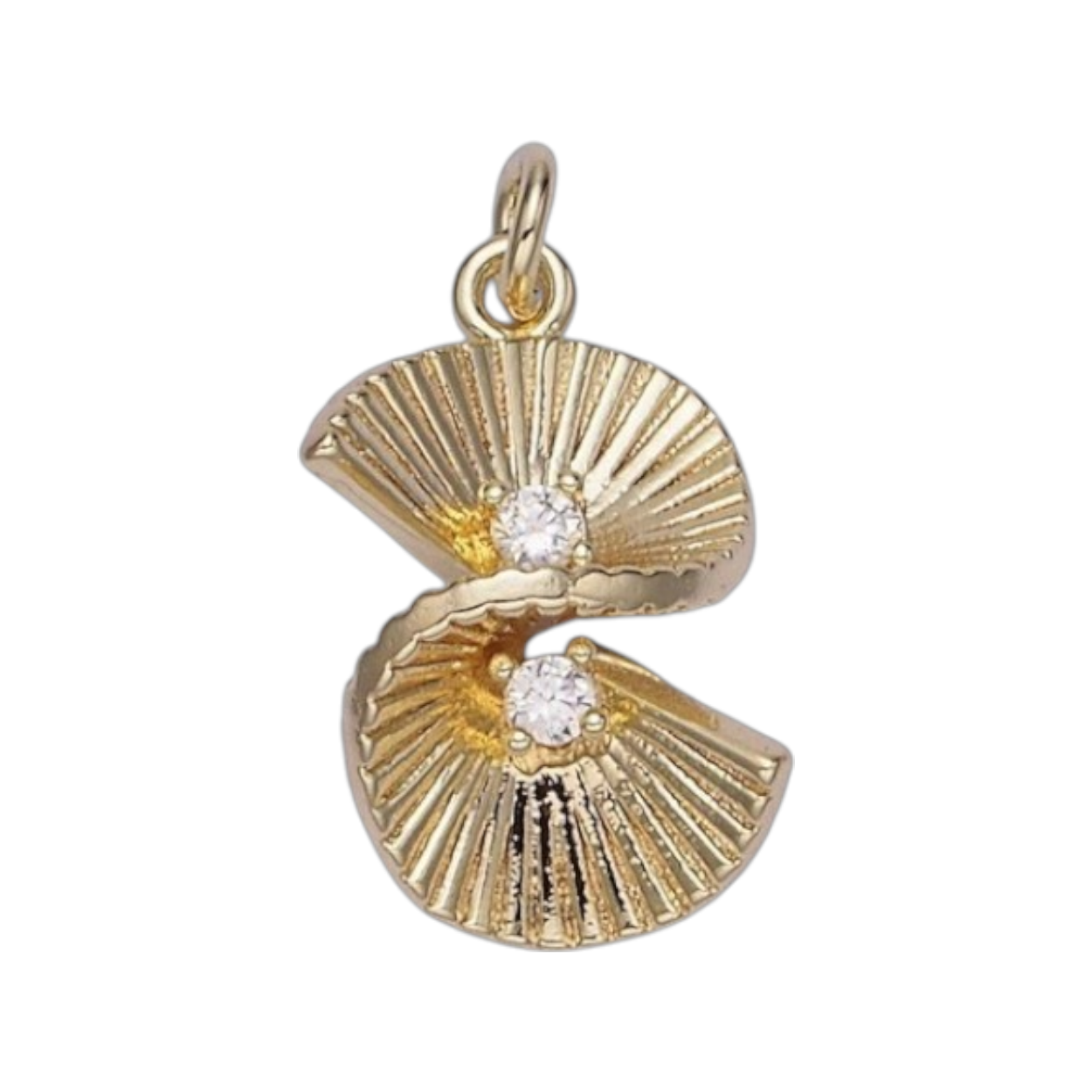 SWIRLED SUNBURST CHARM