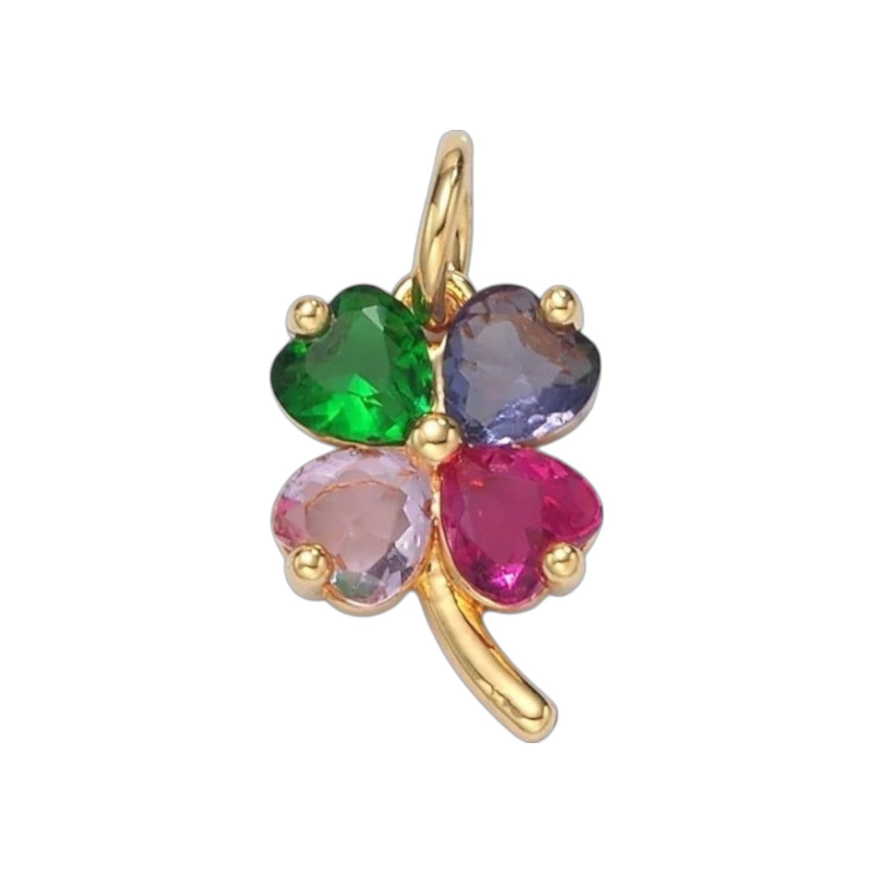 COLORFUL CLOVER CHARM