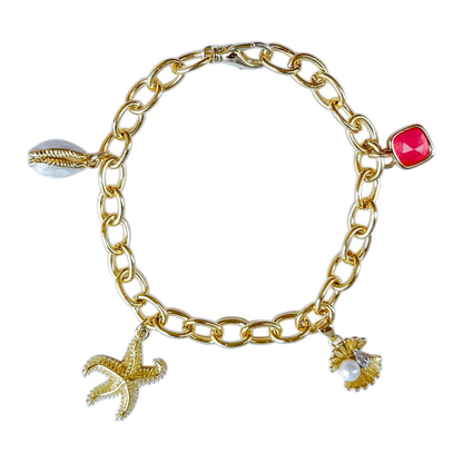 MALIBU BARBIE CHARM BRACELET