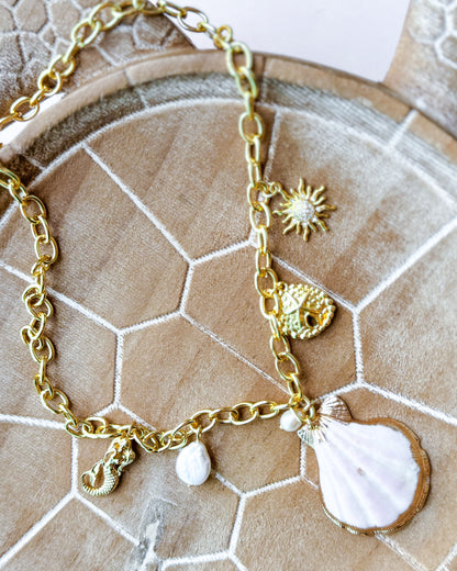 DAUGHTER OF THE SEA CHARM NECKLACE