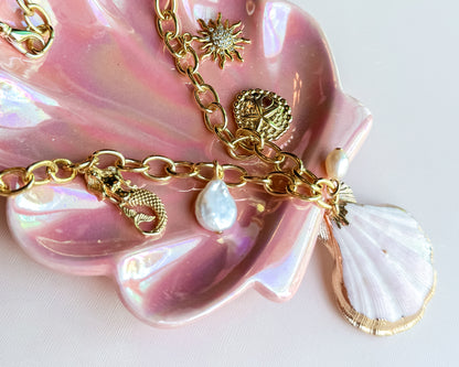 DAUGHTER OF THE SEA CHARM NECKLACE