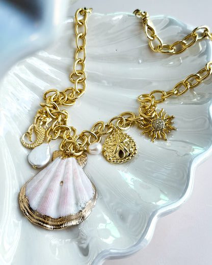 DAUGHTER OF THE SEA CHARM NECKLACE