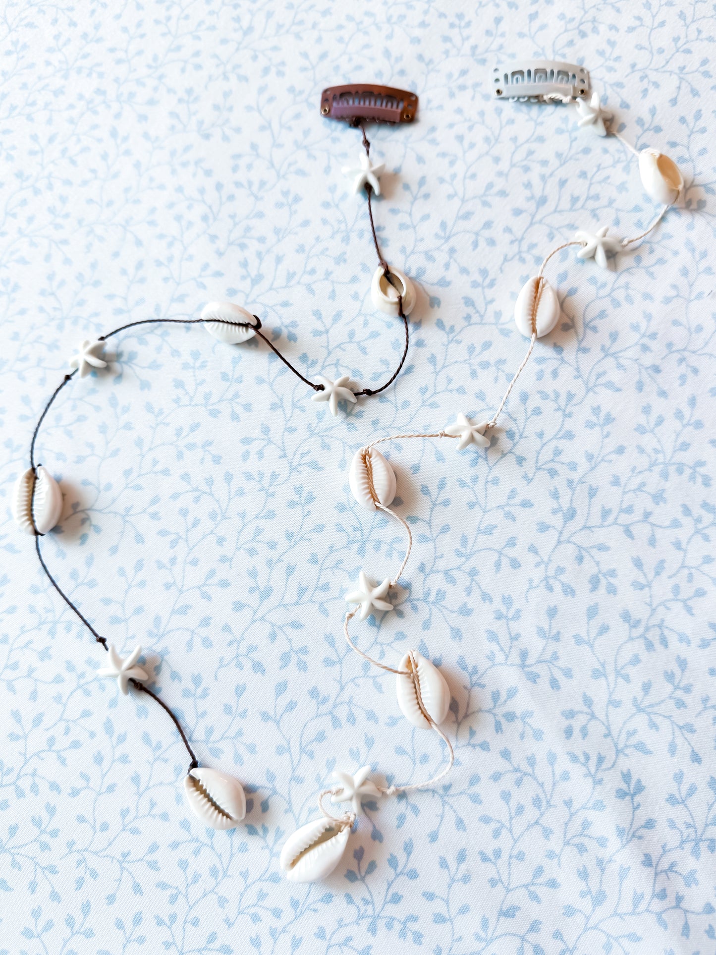 COWRIE & STARFISH MERMAID HAIR