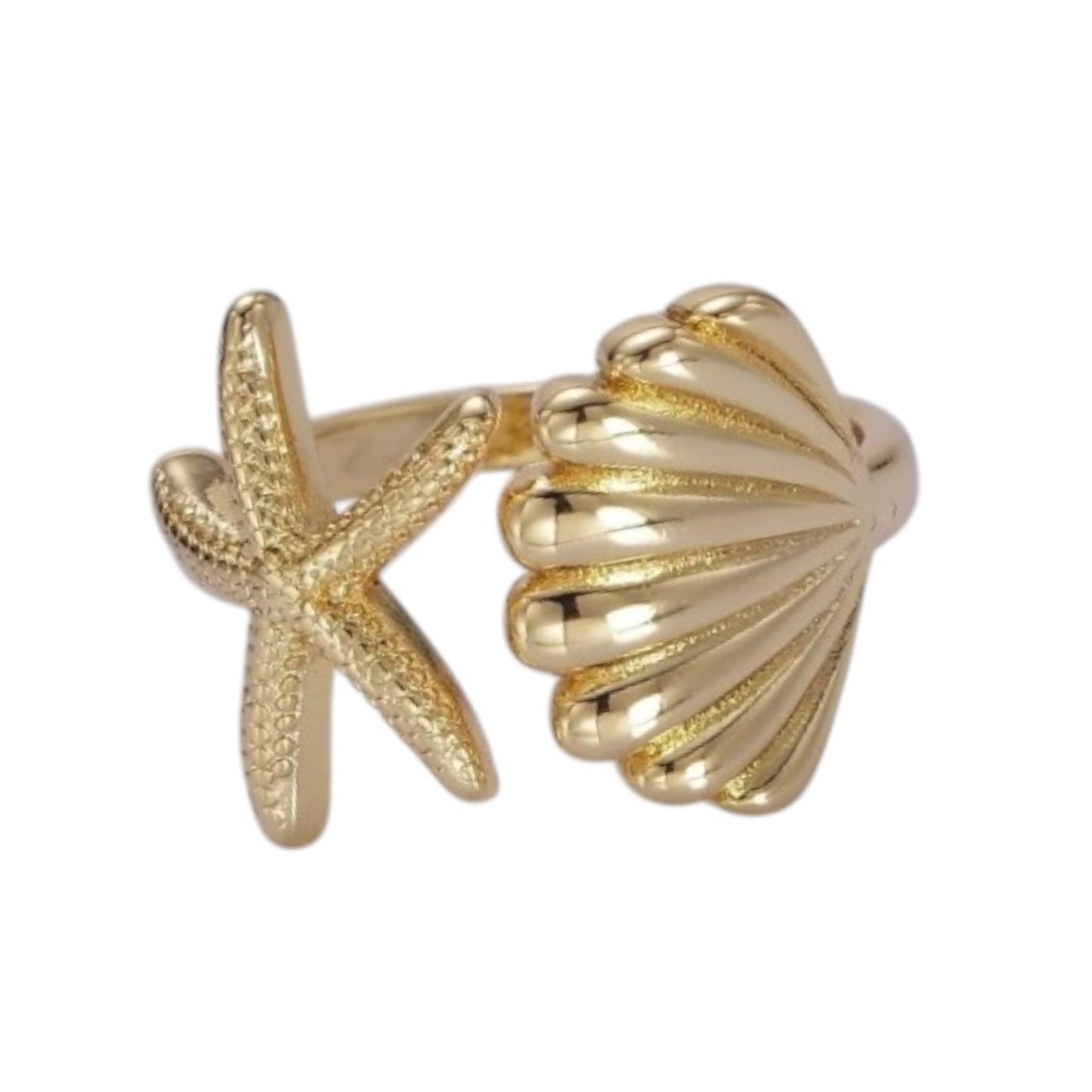 SIRENS GOLD ADJUSTABLE RING