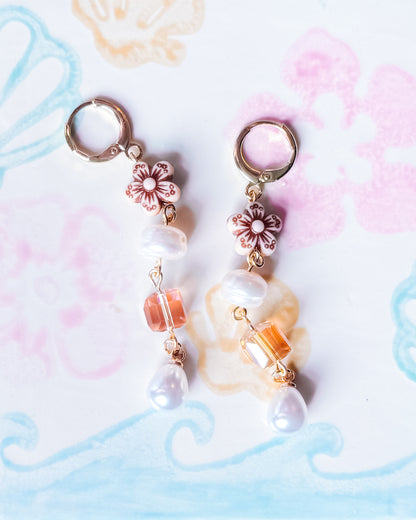 BOHO FLOWER EARRINGS