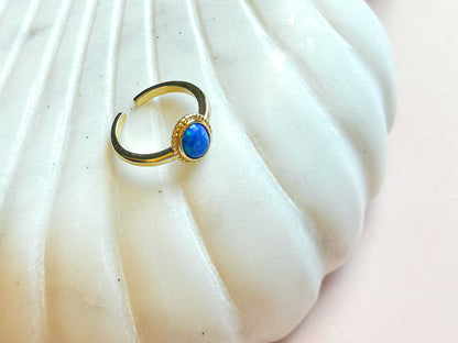 OPAL REEF ADJUSTABLE RING