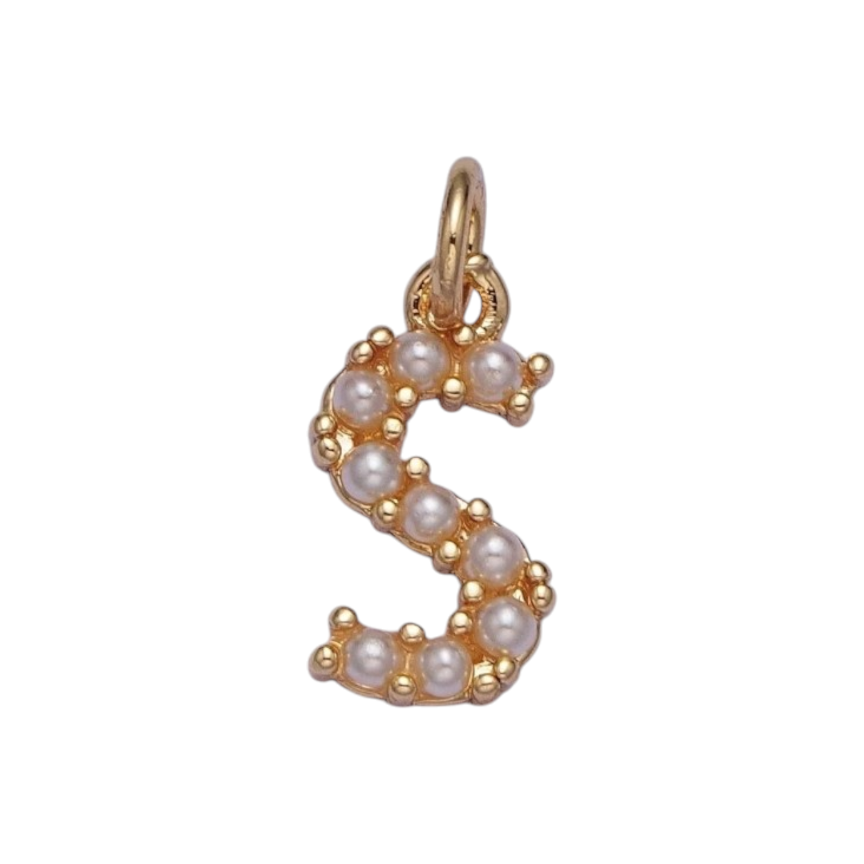 PEARL INITIAL CHARM