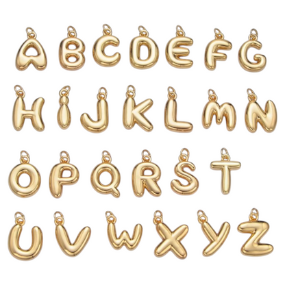 BALLOON INITIAL CHARM