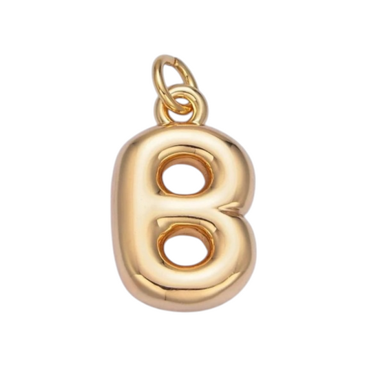 BALLOON INITIAL CHARM