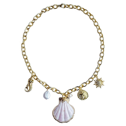 DAUGHTER OF THE SEA CHARM NECKLACE