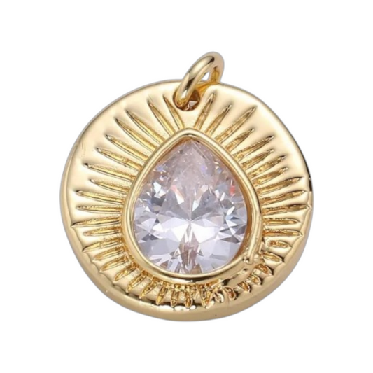 BOHO TEARDROP CHARM