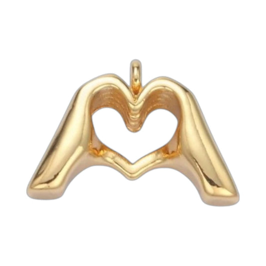 HEART HANDS CHARM