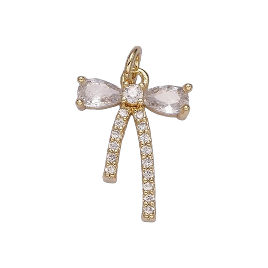 CZ BOW CHARM