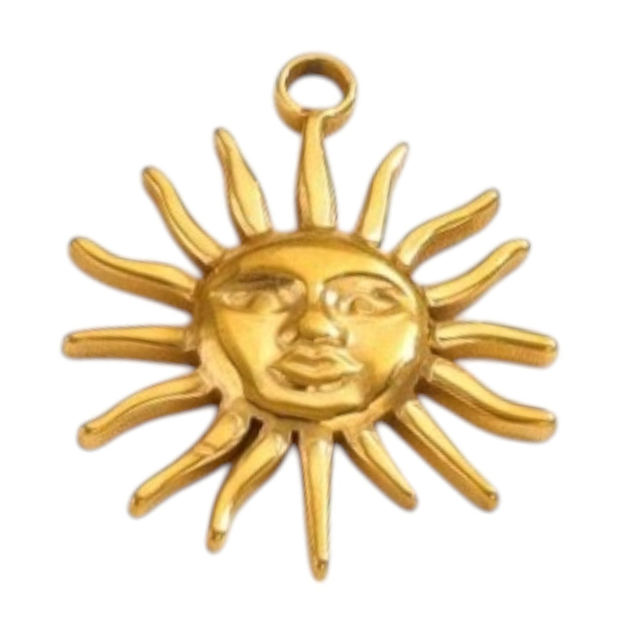LARGE VINTAGE SUN CHARM