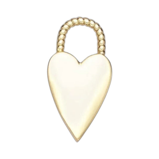 HEART PADLOCK CHARM
