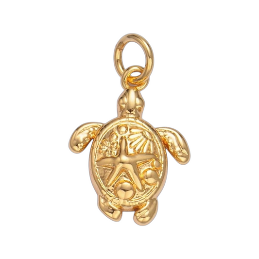 BEACHY TURTLE CHARM