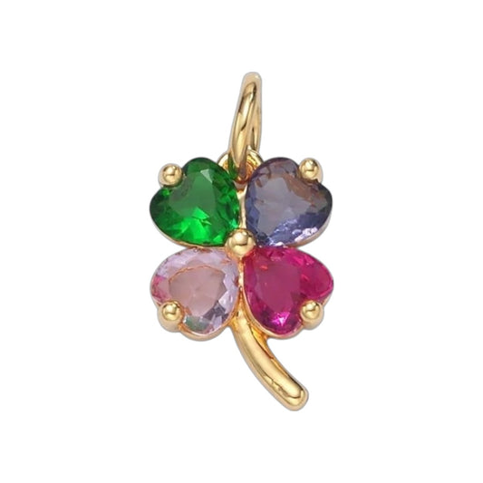 COLORFUL CLOVER CHARM